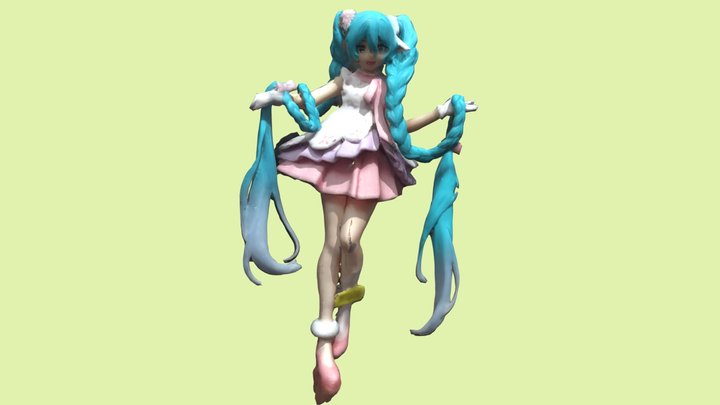 Miku1 3D Model