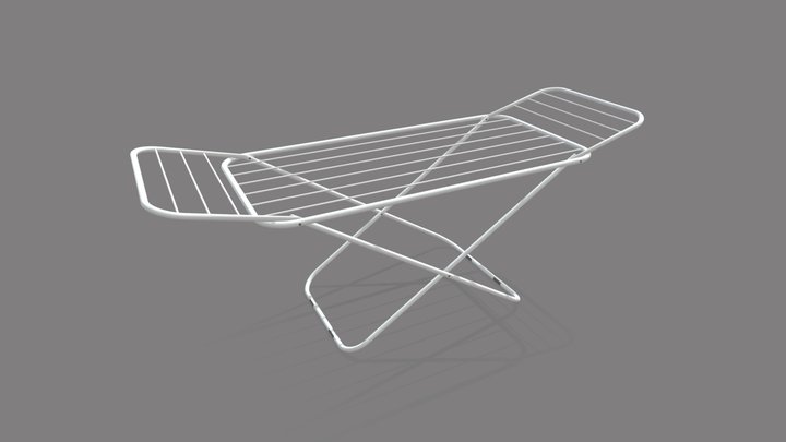 Laundry Drying Rack 3D Model