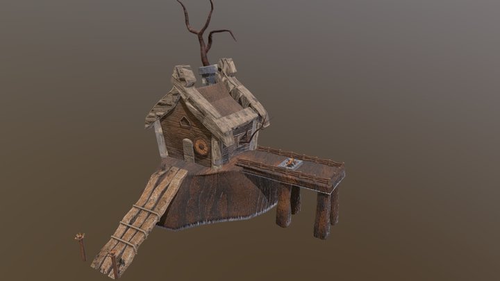 TreeHouse 3D Model