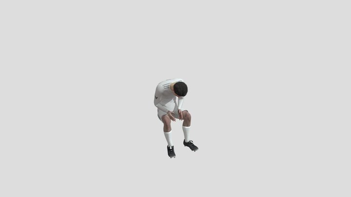 Sitting man 3D Model