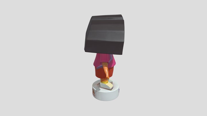 Dora the explorer paper craft content 3D Model