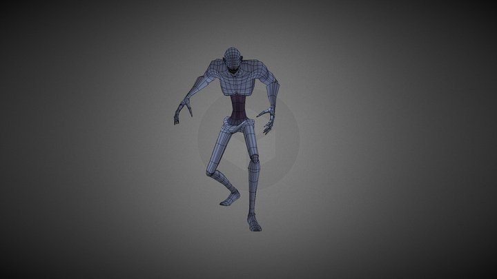 ZOMBIE-BASE All Takes For Sketchfab V1 3D Model