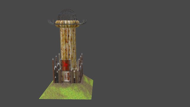 Goblin House 3D Model