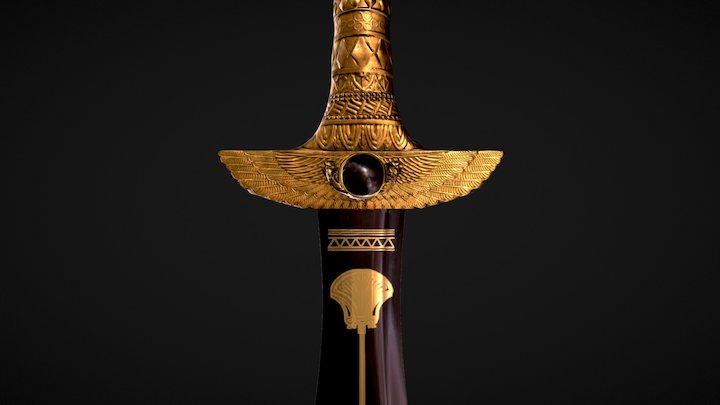Thoth's lost sword 3D Model