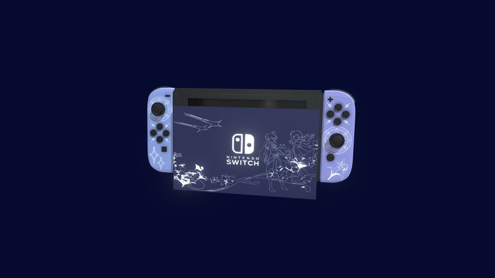 Genshin Nintendo Switch 3D Model