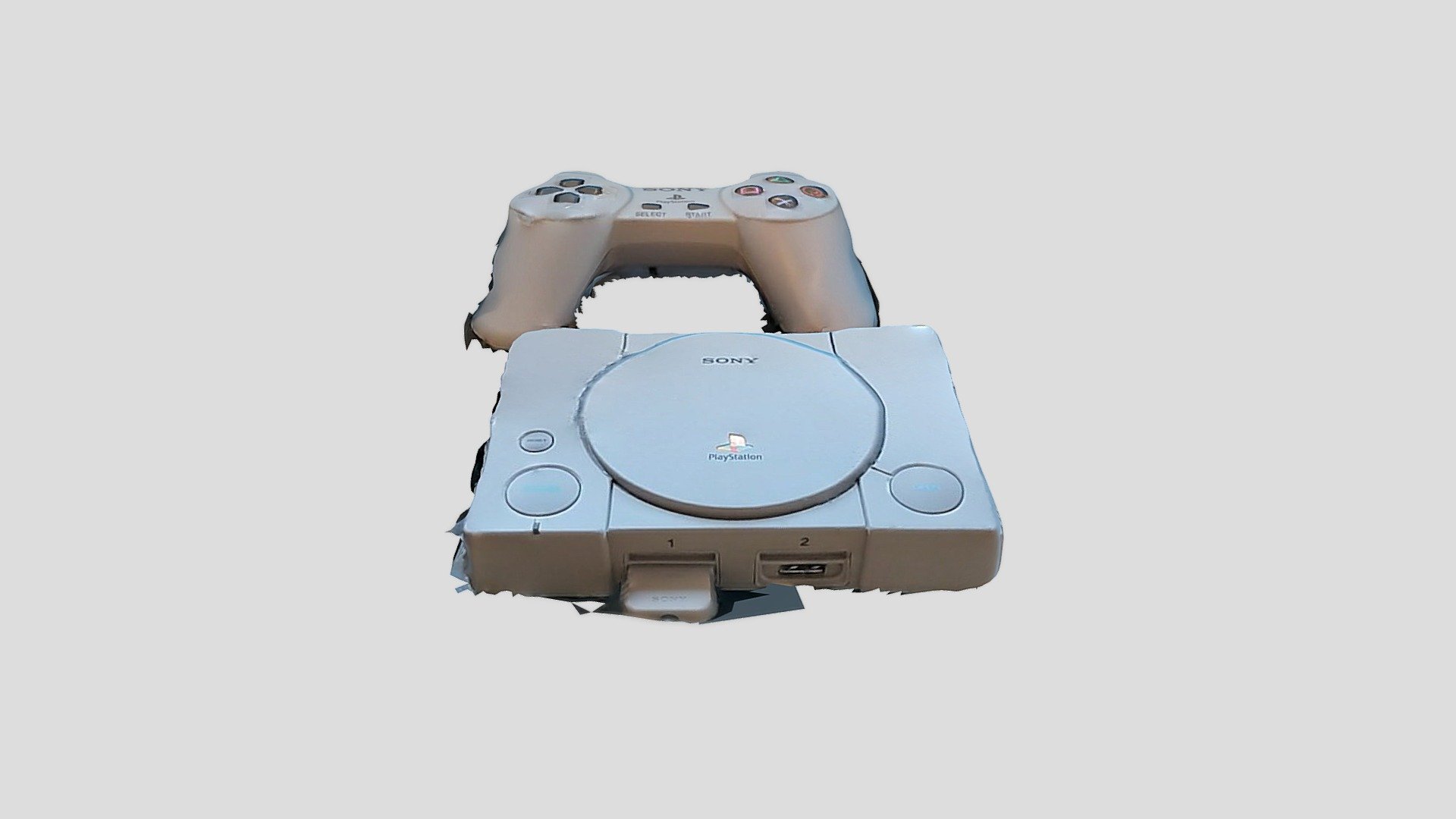 modelo 3d Playstation 1 (PSX) consola Rigged - TurboSquid 1027245