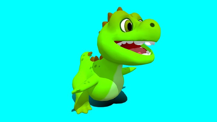 Auau Kiko: Dino Dentist Dino 3D Model