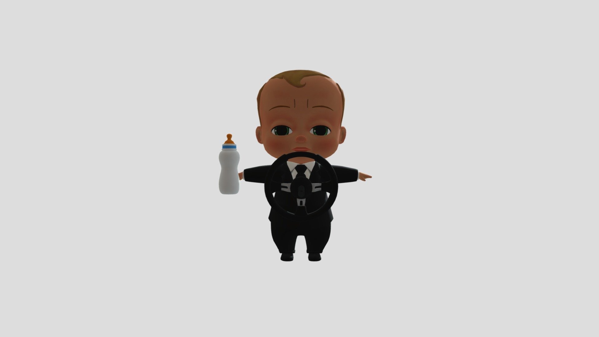 Theodore Ted The Boss Baby Download Free 3d Model By Guilherme