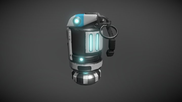 Grenade Commander 3D Model