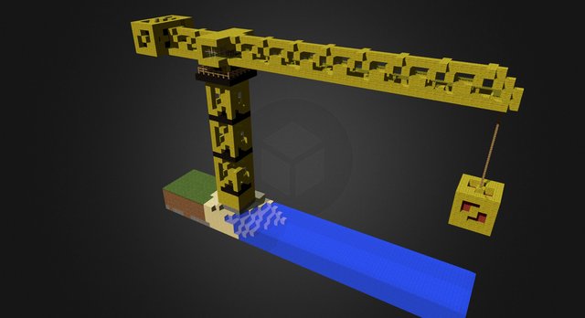 Crane 2 3D Model