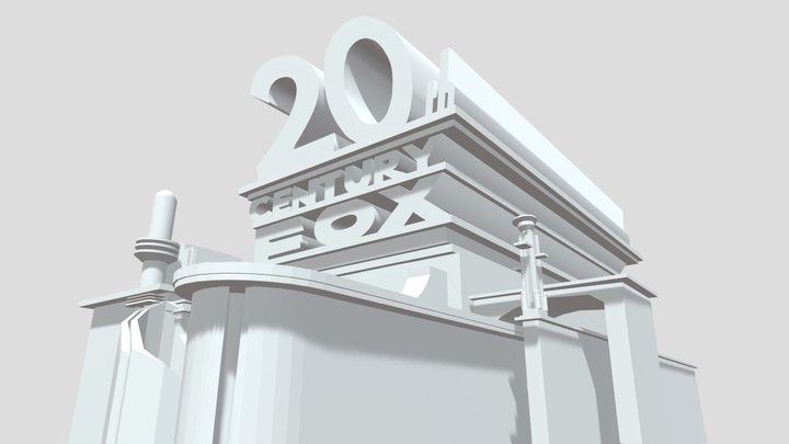 20th century fox 1935 Destroyed 3D Model