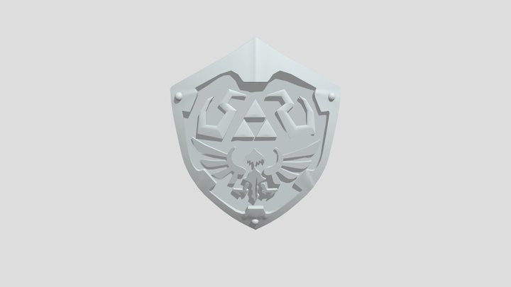 Zelda Shield 3D Model