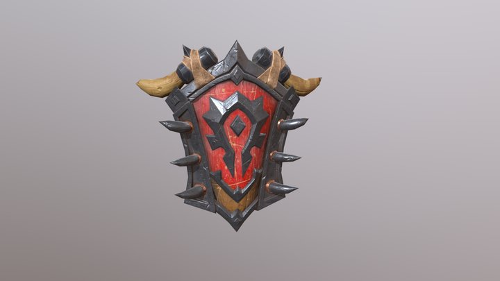 Horde Shield 3D Model