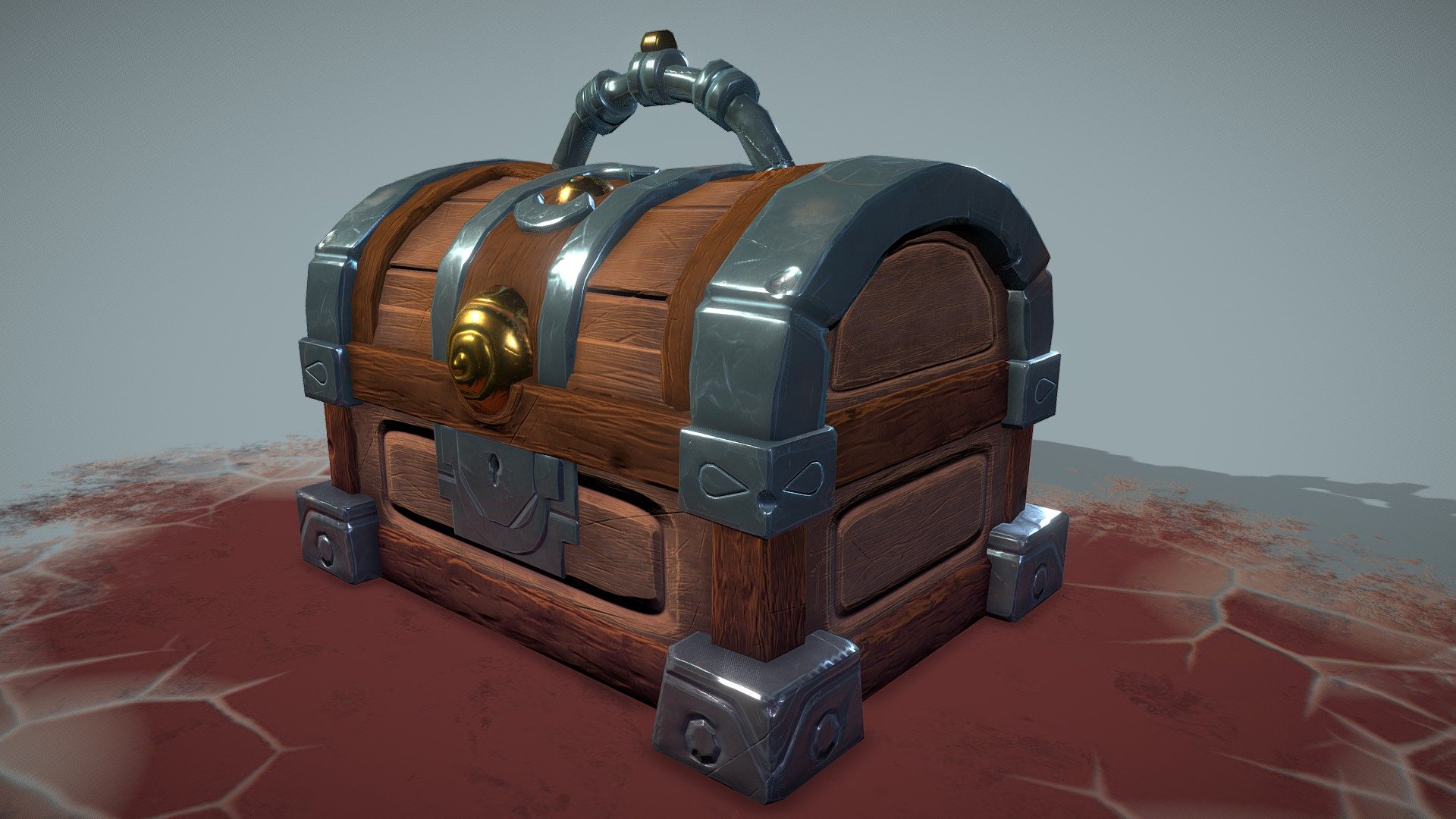 Stylised Treasure Chest - Download Free 3d Model By Jorandp [6b86f68 