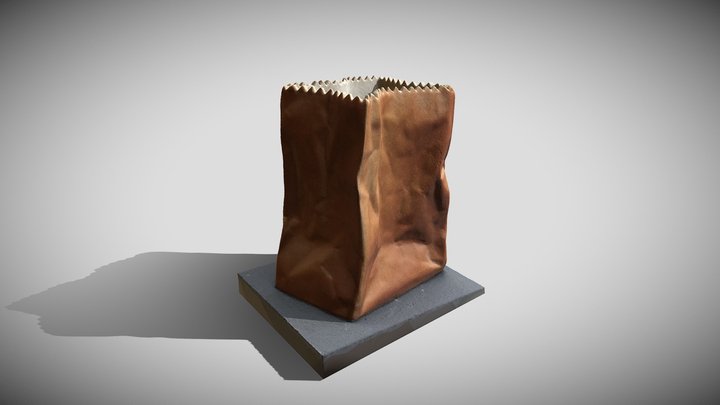 Rosenthal Paper Bag Vase 3D Model