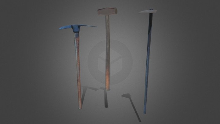 Rusty Tools - My first Photogrammetry