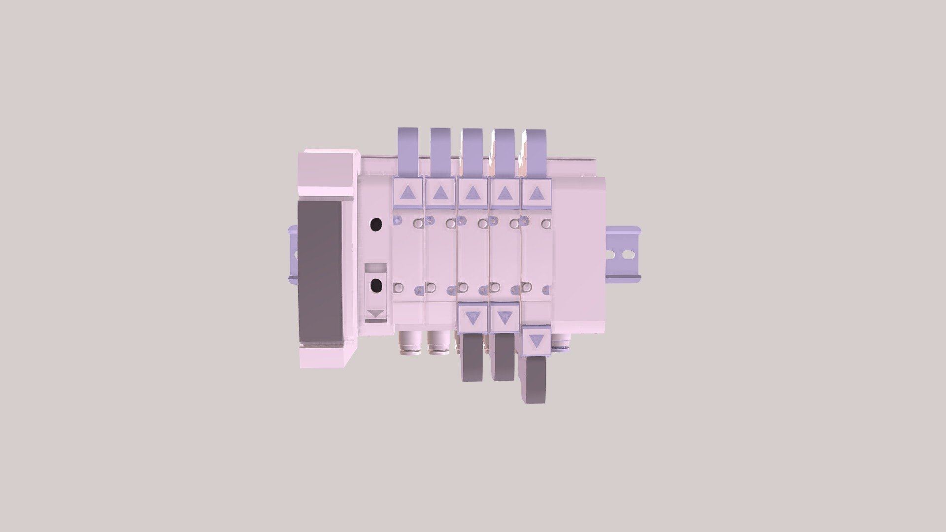 MN4GB280R-C6-T8EN1W-5-3 Solidworks Colored Igs