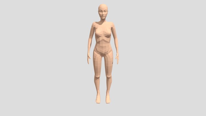 Female Body Basemesh V3 3D Model