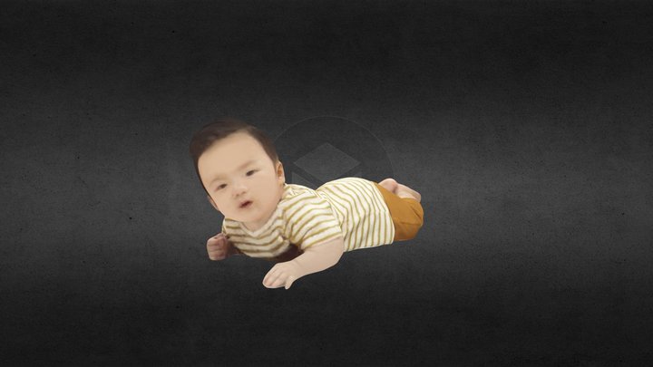 Baby 100day 3D Model
