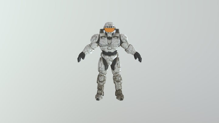 Halo Wars 2 Spartan 3D Model