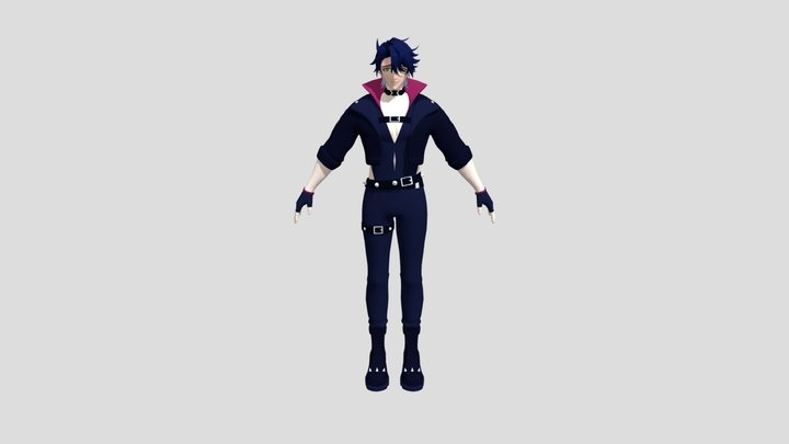 Sampo First Hsr Birthday Outfit 3D Model