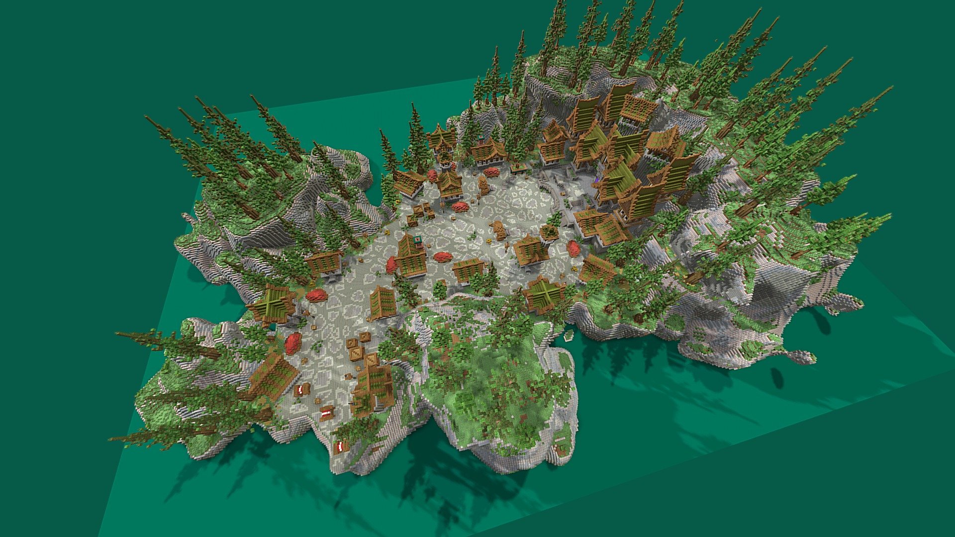 PixelMine | Medival Hub - 3D model by PixelMine [6b881bb] - Sketchfab