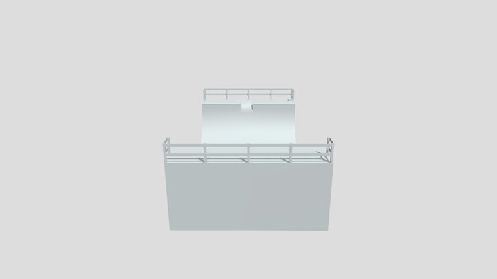 Half Pipe 3D Model