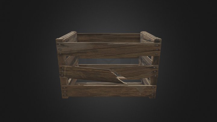 ACG WoodenCrate 3D Model