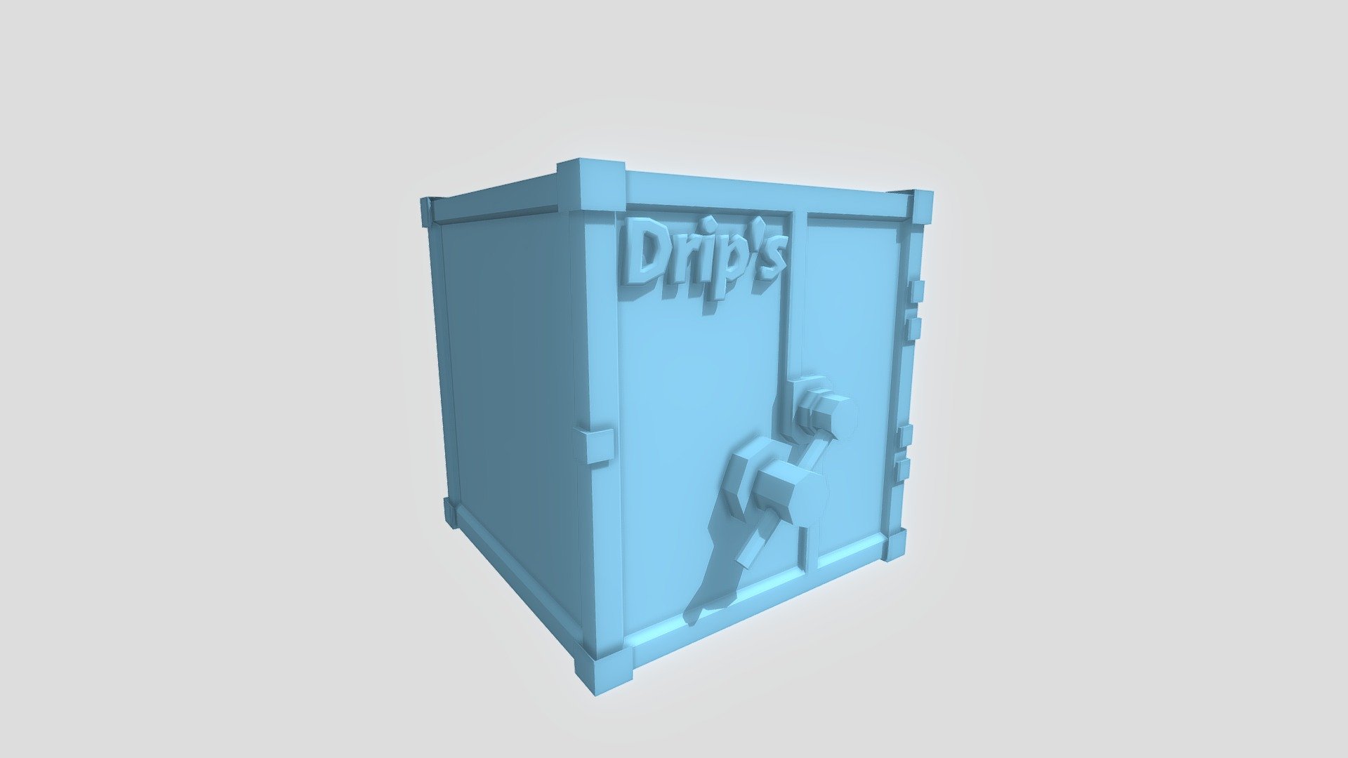 Drips Locker 3D model by Jordan (bluedawg03) [6b89859] Sketchfab