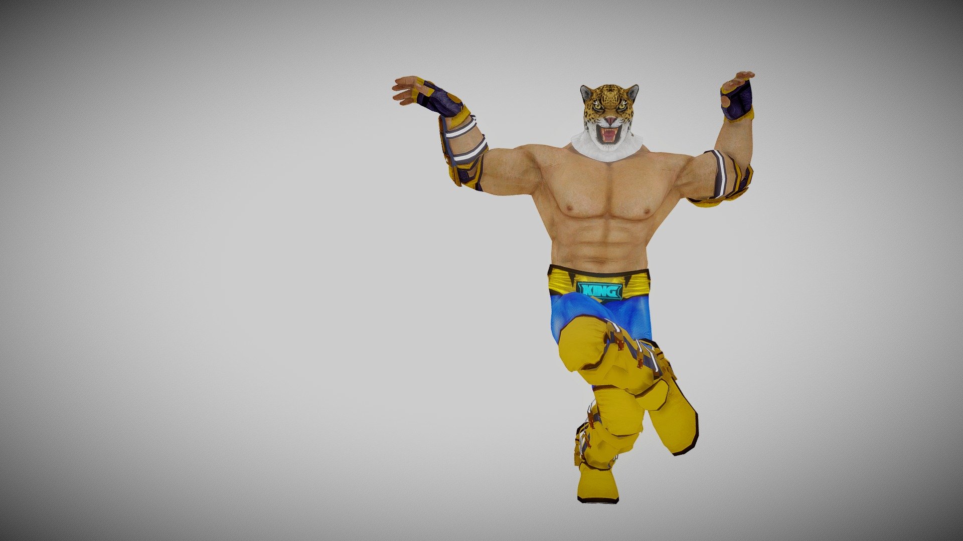 TEKKEN 7 KING 3D model by Gladiator_TKN [6b8b4db] Sketchfab