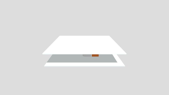 Modular Level using Palette Practice 3D Model
