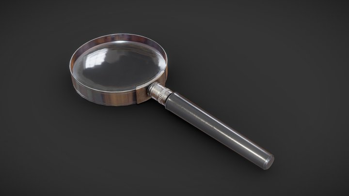 Magnifying glass 3D Model