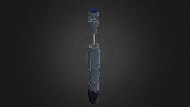 10th Sonic Screwdriver- Doctor Who 3D Model