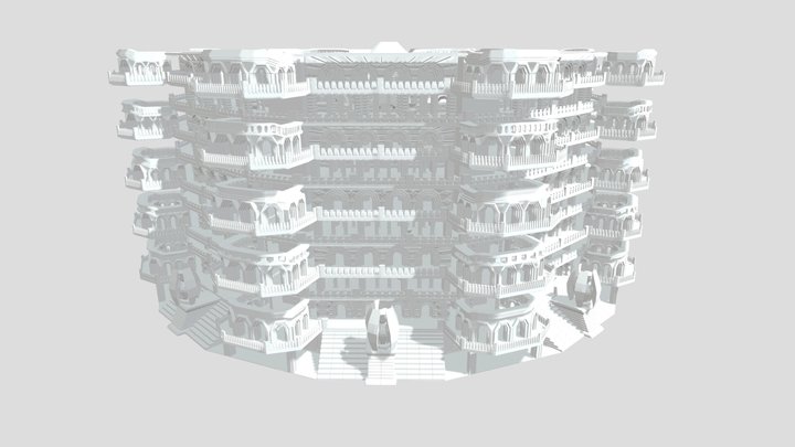 The Area Vol.3: One object version 3D Model