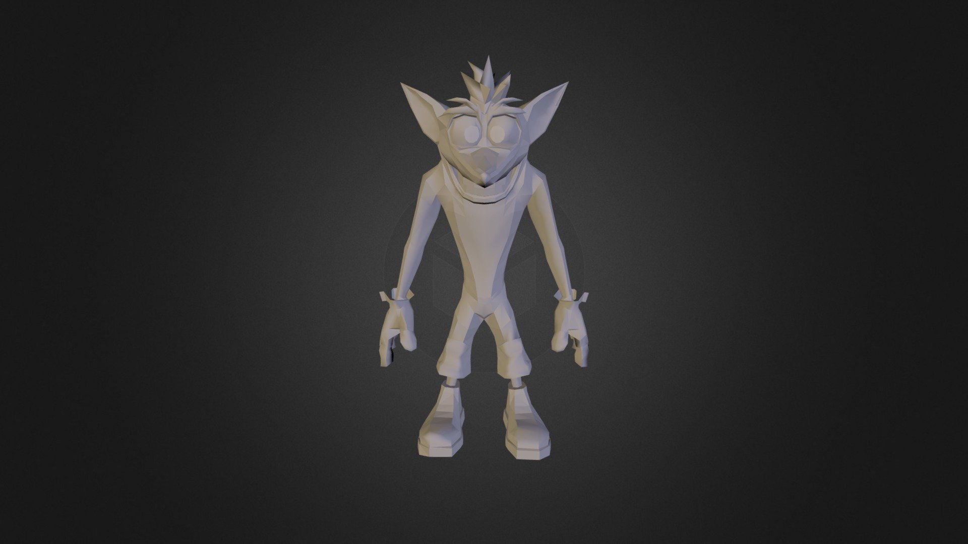 Crash Bandicoot - 3D model by anasilva13 [6b8e1d3] - Sketchfab