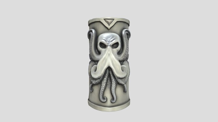 Octopus Gauntlet 3D Model