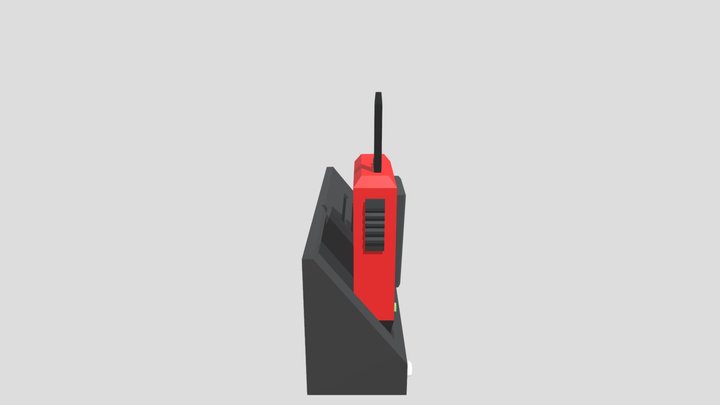 Walkie-Talkie 3D Model