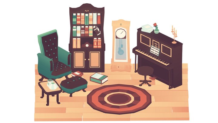 Parlor 3D models - Sketchfab