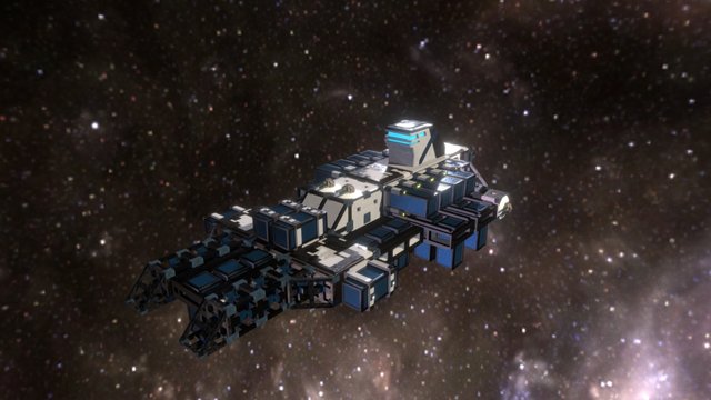 Modular Freighter (Step 2) 3D Model
