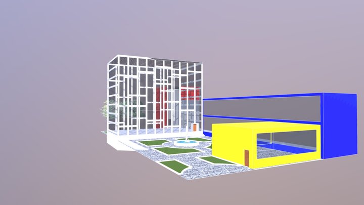 Art school 3D Model