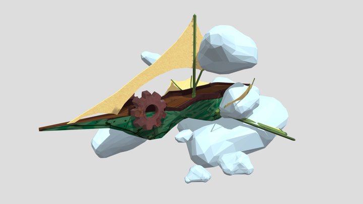 Boat POGA 3D Model