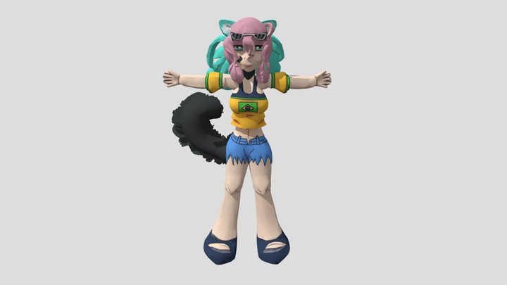 Brazilian Adelina(Glykeria) Vikachan's world 3D Model