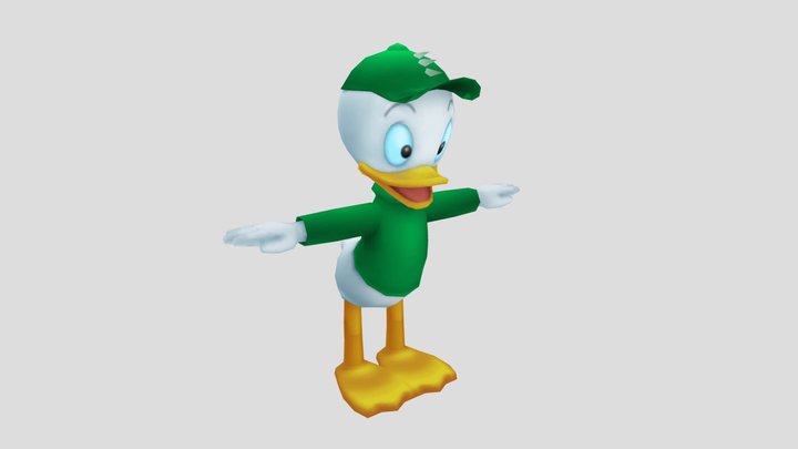 Louie (Kingdom Hearts II) – Free 3D Model STL
