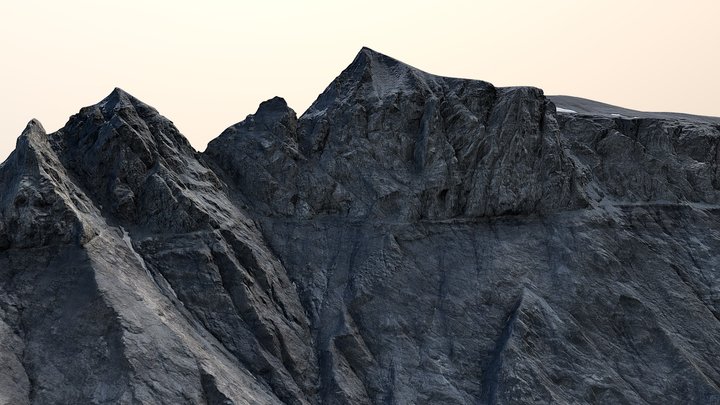 Piz Sardona 3D Model