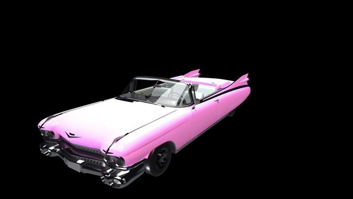 1959 Cadillac El Dorado Biarritz – Modello 3D gratuito STL
