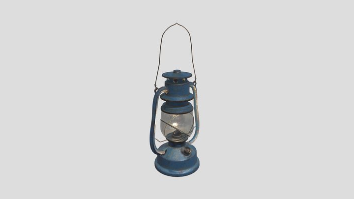 Old Lantern 3D Model