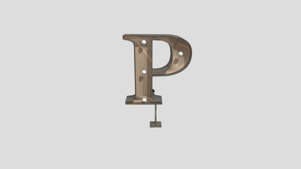 Vintage Marquee Carnival Light P