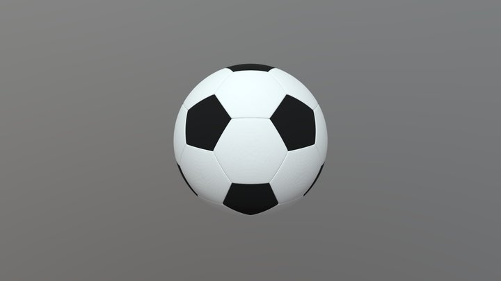 soccer ball high 3D Model