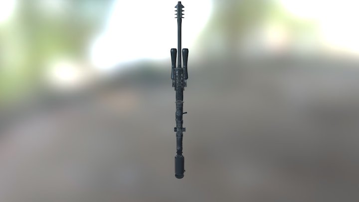 Sniper 50.cal 3D Model