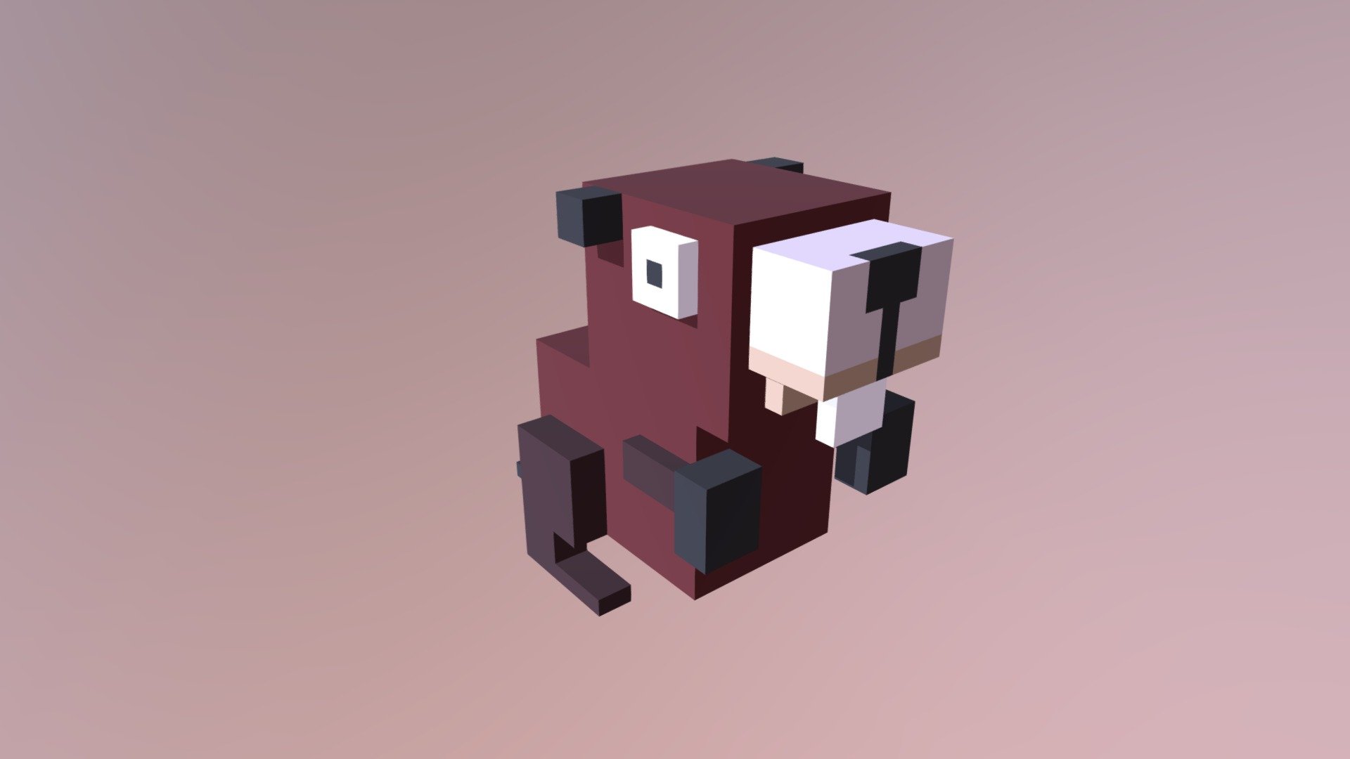 Voxel Bashy Beaver - 3D model by Guillermo Willy Moral (@willymoral ...